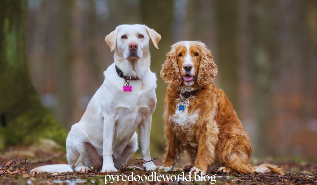 Size Range of Adult Pyredoodles dogs